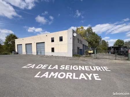 location local commercial / hangar – 550 m² – za de la seigneurie – lamorlaye (60)