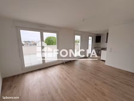 appartement 2 pièces 54m² à louer 950 - lagny sur marne 77400