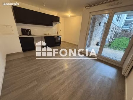 appartement 2 pièces 41.45m² à louer 860 - maurepas 78310