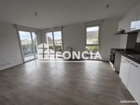 appartement 3 pièces 60.84m² à louer 1080 - pontault combault 77340