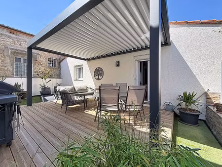 maison rénovée à fort potentiel au coeur du boulou