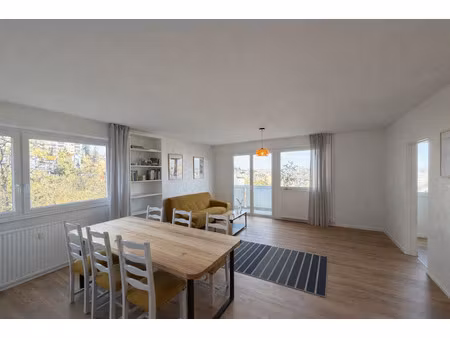 nancy / quartier boufflers : appartement t3 meublé avec terr