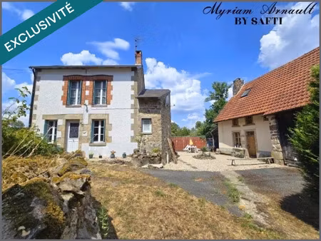 vente maison 4 pièces 77 m² bussière-dunoise (23320)