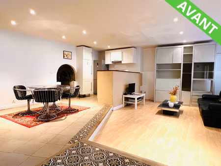 location maison de ville avec terrasse de type 4