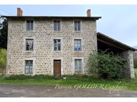 proche de noiretable maison en pierre de 180 m2 avec son hangar sur terrain arboré de 7400