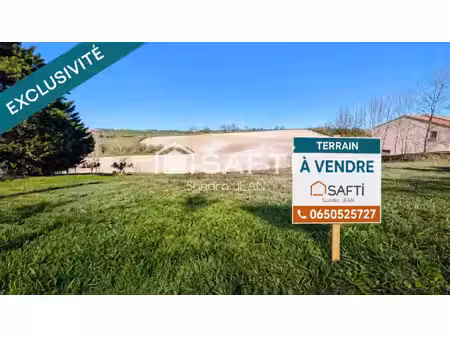 vente terrain 1722 m² cagnac-les-mines (81130)