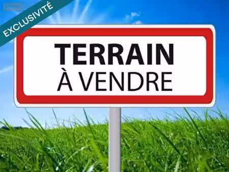 vente terrain 1697 m² caumont (02300)