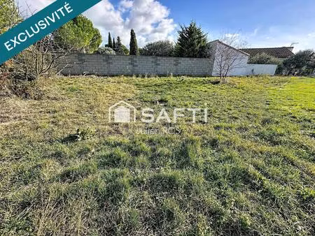 vente terrain 2575 m² puisserguier (34620)