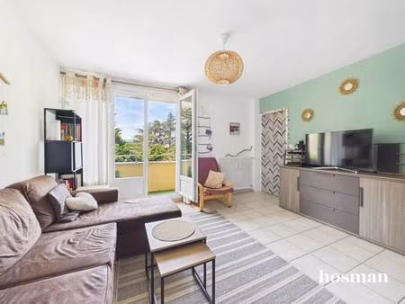 appartement t3 traversant de 61 37m² avec balcon et cave - avenue du chater  francheville