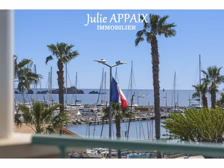 saint raphael  appartement vue mer avec terrasses  garage  place de parking et cave