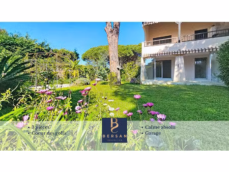 saint raphael valescure magnifique 3 pieces en rez de jardin au coeur des golfs