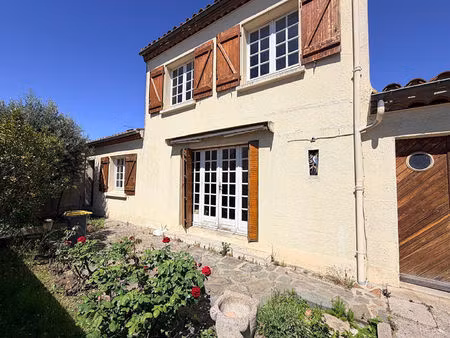 ref - charme - carcassonne - maison 100m² habitables - 3 chambres - garage - jardin