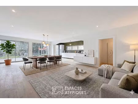 maison neuve avec jardin et garage