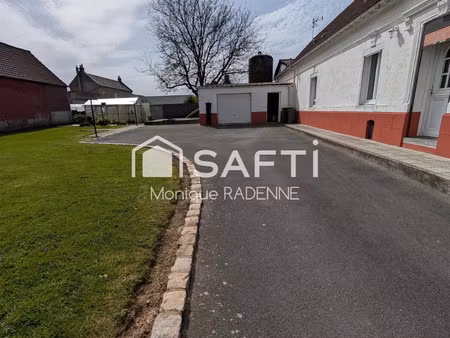 vente maison 7 pièces 105 m² gaudiempré (62760)