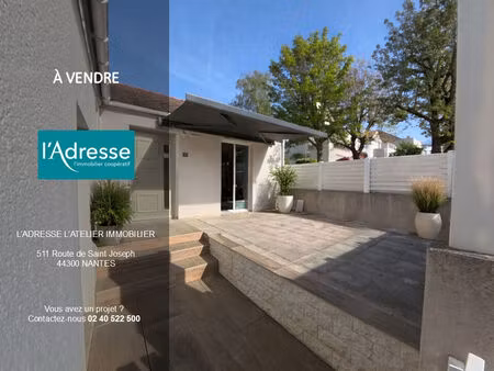 vente maison 3 pièces  70.40m²  nantes