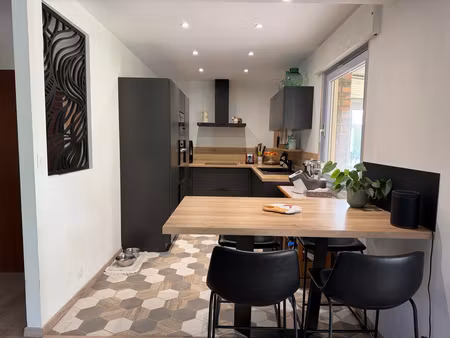 pavillon individuel de plain pied 3 chambres sous sol jardin