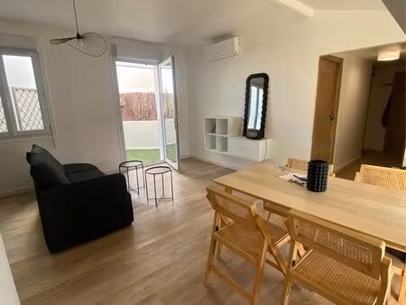 t2 refait à neuf + terrasse