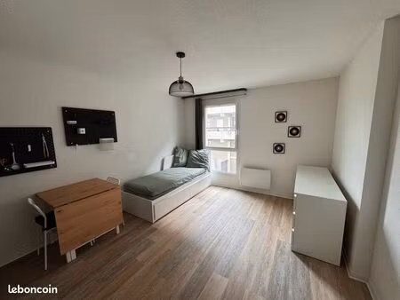 studio meublé de 24 m² à louer - fonderie mulhouse