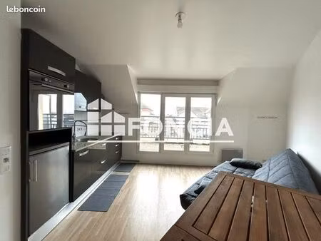appartement meublé 24.5m² à louer 680 - saint ouen l'aumone 95310
