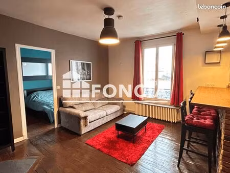 appartement meublé 2 pièces 38.01m² à louer 1056 - montreuil 93100
