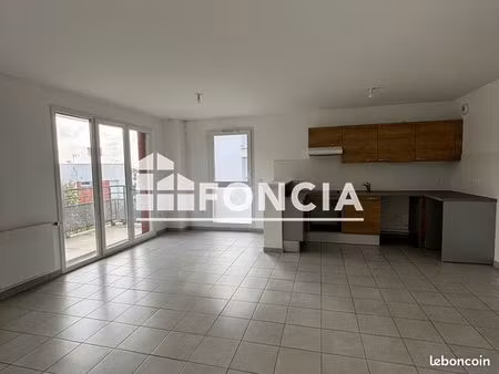 appartement 2 pièces 53.12m² à louer 981.16 - goussainville 95190