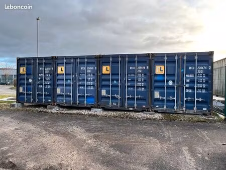 à louer box de stockage / container / garde meuble 14m2 à neufchâtel en bray  accès facile