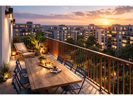 a vendre nantes hauts-pavés appt dernier étage ascenseur 3 ch terrasse cave et garage