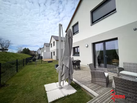 maison neuve de 87 m2  3 chambres  jardin à ensisheim