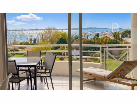 appartement 3 pièces avec vue mer à antibes