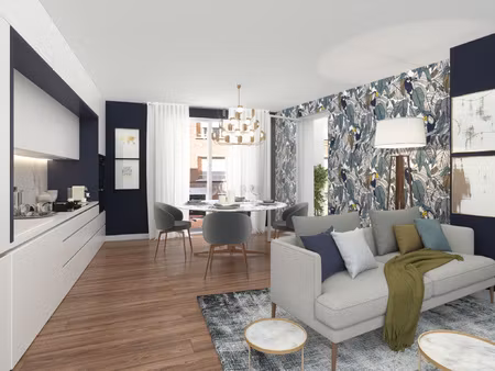 neuf appartement t4 de standing avec balcon à lille