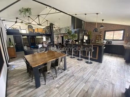 exceptionnel : loft industriel 185 m²