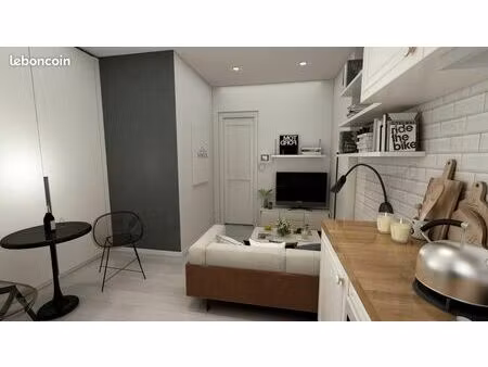 très beau t1 meublé de 24m²