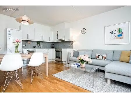 très beau t1 meublé de 28m² avec jardin