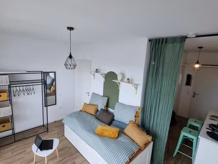 loue studio nantes - quartier perverie - proximité fac et audencia - 22m²