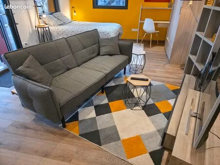 ? studio 35m² meublé & équipé – calme et confort (route des bauges)