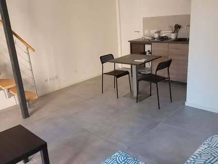 t1 bis meublé coté village