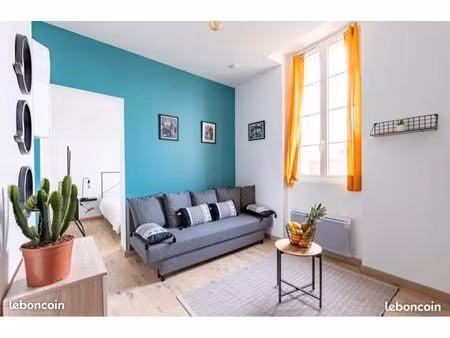 t2 meublé lumineux - champs de mars angoulême centre ville