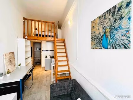 studio à bellecour de 26m² en mezzanine