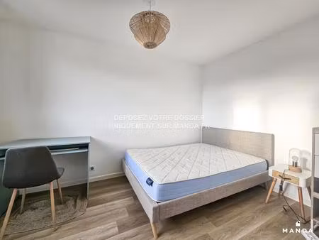 chambre meublée en colocation – rue du goulet  aubervilliers