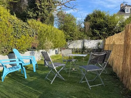 f3 meublé avec son jardin