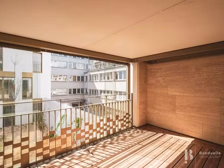 a louer vide - beau 3 pieces de 62 8m2 - appartement neuf - 2eme etage - parking - balcon