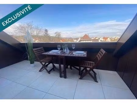 magnifique et spacieux t3 coup de cœur de 64 m2-loi carrez_93 m2 au sol.climatisé  grande 