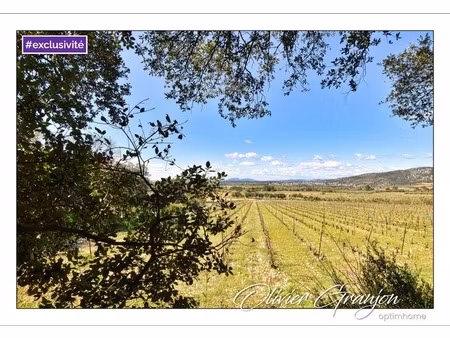 villa coup de cœur – nature  espace et sérénité à aniane