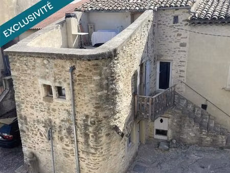 en exclusivité  découvrez cette charmante maison de village avec cave et terrasse panorami