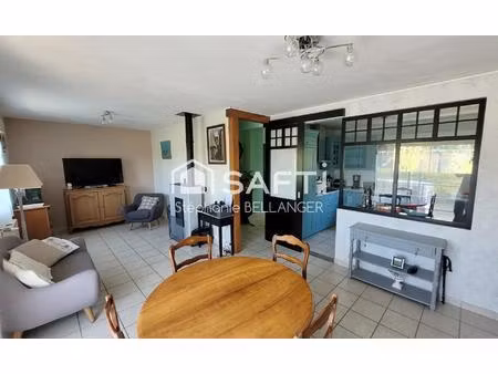 maison 3 chambres  double garage  grand terrain constructible de 1524m2