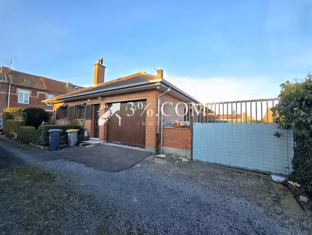 à vendre : maison de plain-pied individuelle de 1970 à tourcoing quartier de la marlière