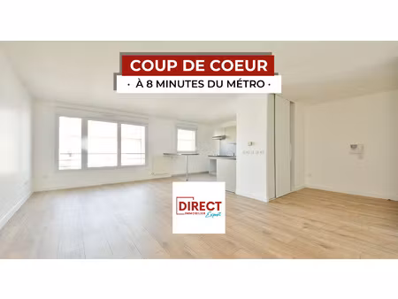 creteil - pointe du lac : app 2p + parking + cave