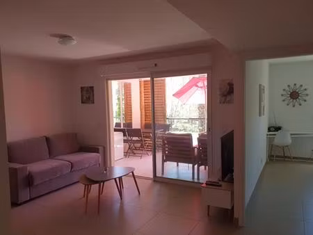 à vendre ? superbe f2 avec terrasse ? triangle d'or