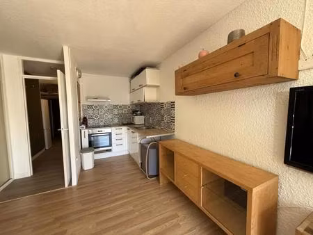 rez de jardin - sud - grand studio cabine 31.24 + jardin 11m²- 6 couchages