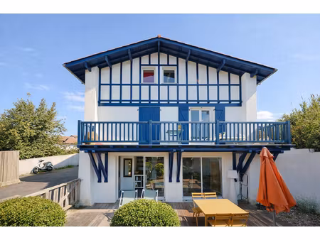 architecture neo basque - 1987 - villa familiale réinterprétée avec piscine & studio indép